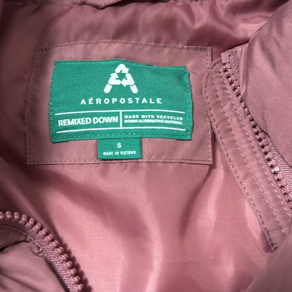 Aeropostale Vest Mauve Pink Women’s Small - Picture 4 of 4